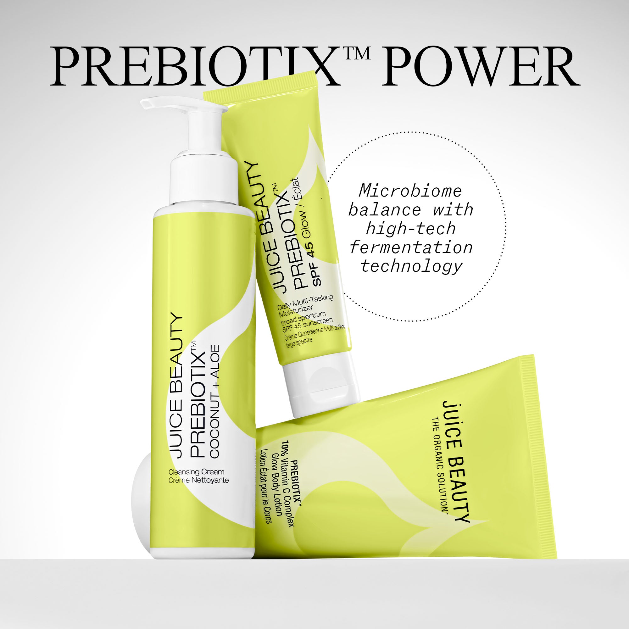Prebiotix SPF 45 Glow Daily Multi-Tasking Moisturizer with Hyaluronic Acid - Lightweight Face Cream for Hydration & Sun Protection - Perfect for Daily Skincare Routine & Outdoor Activities
