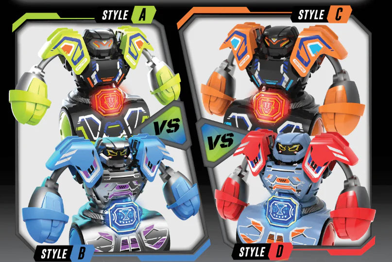 Silverlit Robo Kombat Spin Battle 2-Pack - Interactive Robot Fighting Game Set for Kids | Perfect for Indoor Play, Birthday Gifts & STEM Learning