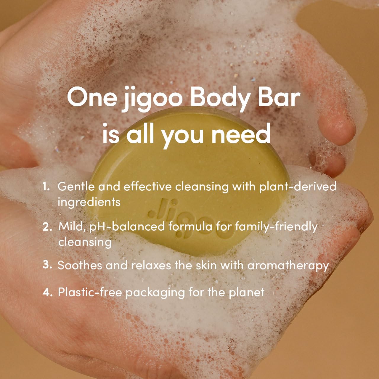 Body Bar All in One 3.52oz (100g) - Moisturizing Shea Butter Soap for Face & Body | Korean Skincare Cleanser | Gentle Cleansing for Dry, Sensitive Skin | Perfect for Daily Shower & Travel
