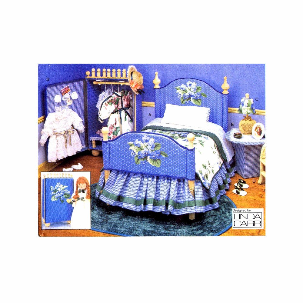 Vogue Craft 9352 Dollhouse Furniture Set - Miniature Doll Collection Furniture Pattern for DIY Crafting & Home Decor | Perfect for Dollhouse Enthusiasts & Miniature Collectors