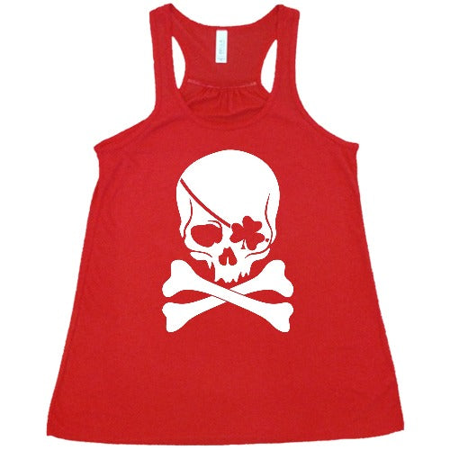 Shamrock Skull Graphic T-Shirt for Men & Women | St. Patrick's Day Party Outfit | Casual Streetwear & Festival Fashion
