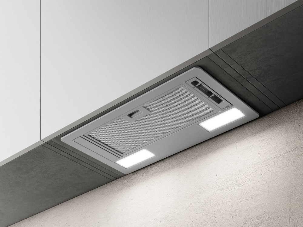 Elica Hood Box In Era GR 52cm Stainless Steel Range Hood - Modern Kitchen Ventilation for Home Cooking & Smoke Removal