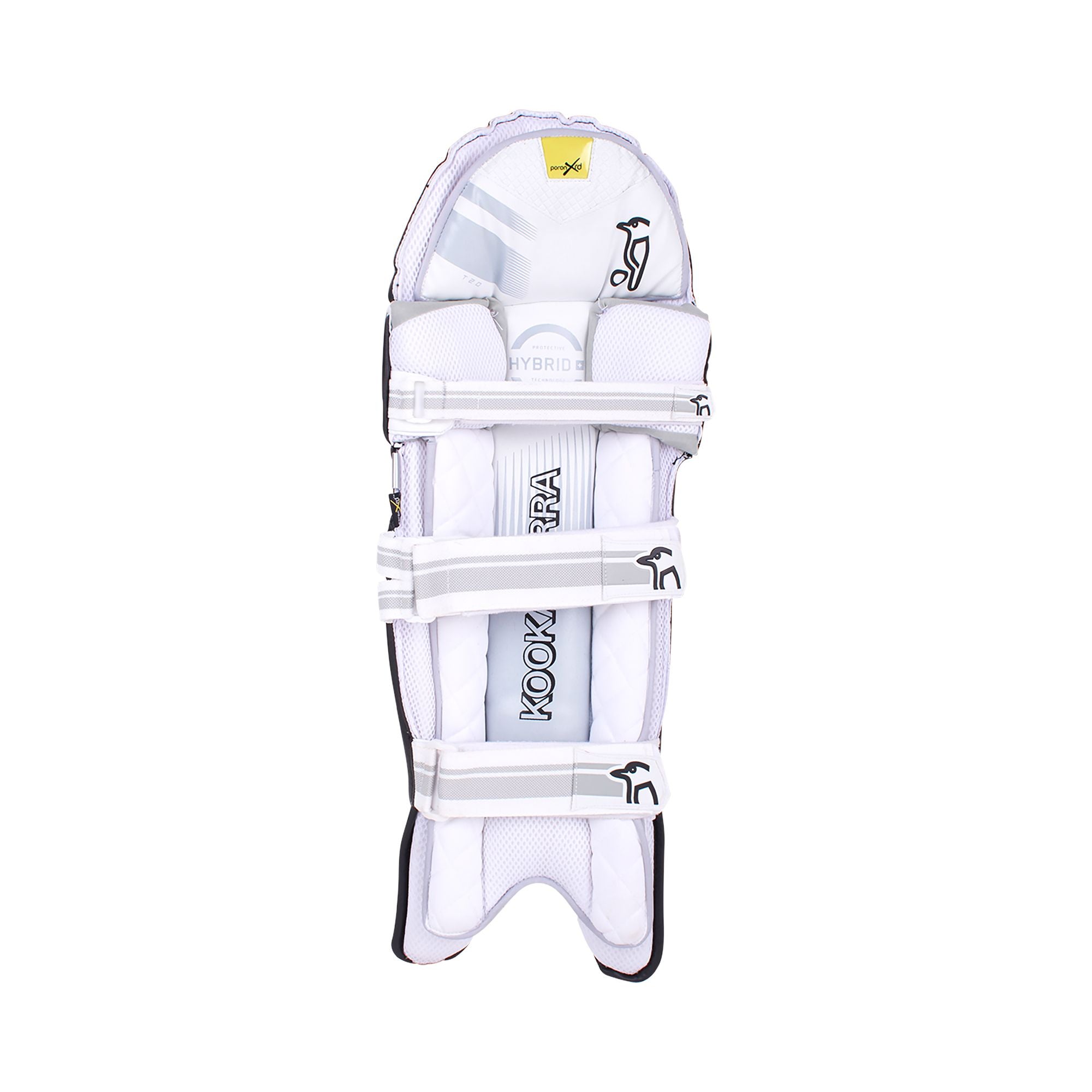 Kookaburra 2.1 T20 BLACK Cricket Batting Pads (2025 Model) - Premium Leg Protection for Cricket Players & Enthusiasts - Perfect for T20 Matches, Practice & Training Sessions