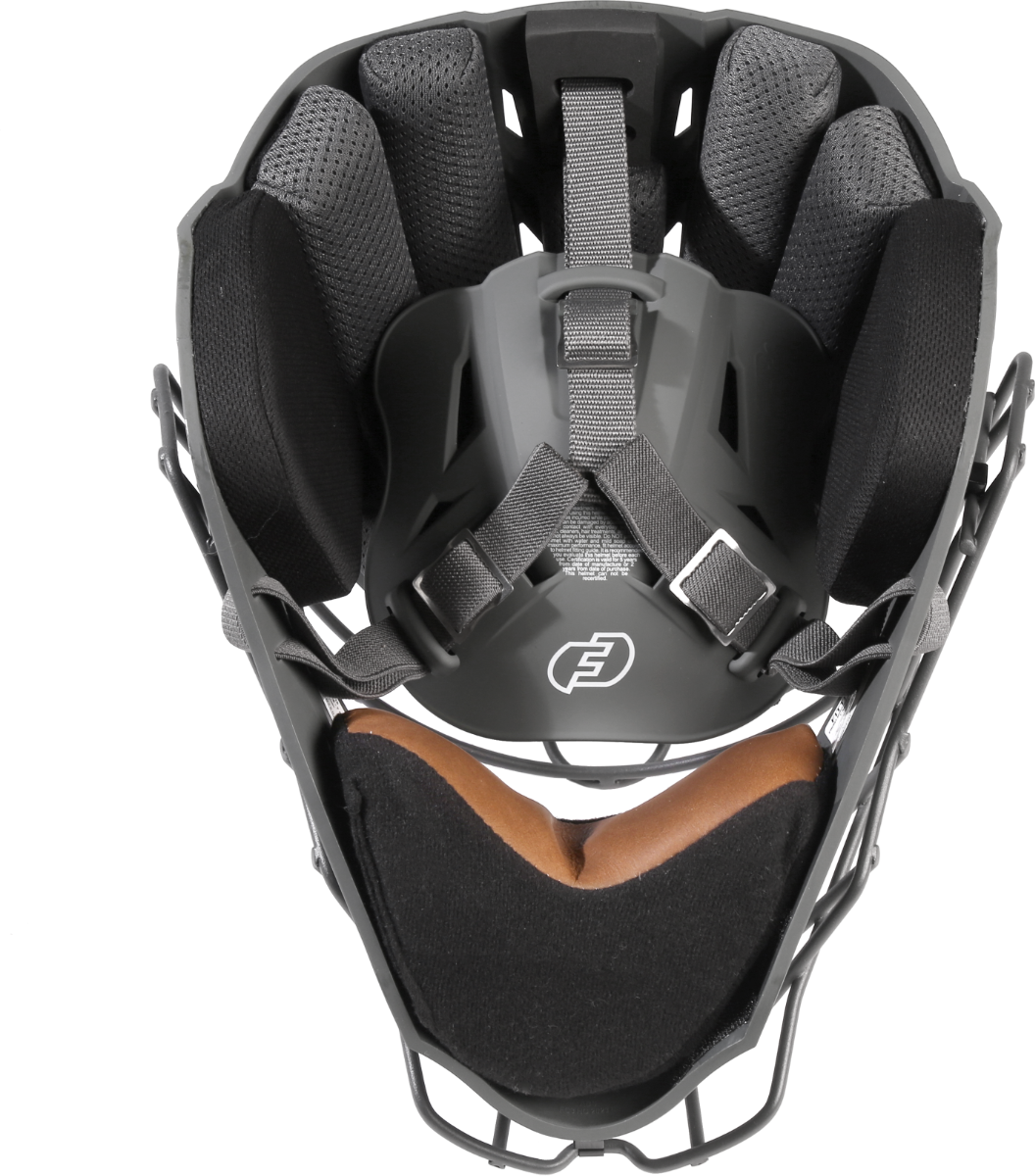 FORCE3 XS3® PRO Catchers Helmet - NOCSAE Certified Matte Baseball Helmet for Youth & Adult Players - Perfect for Baseball, Softball & Training Sessions