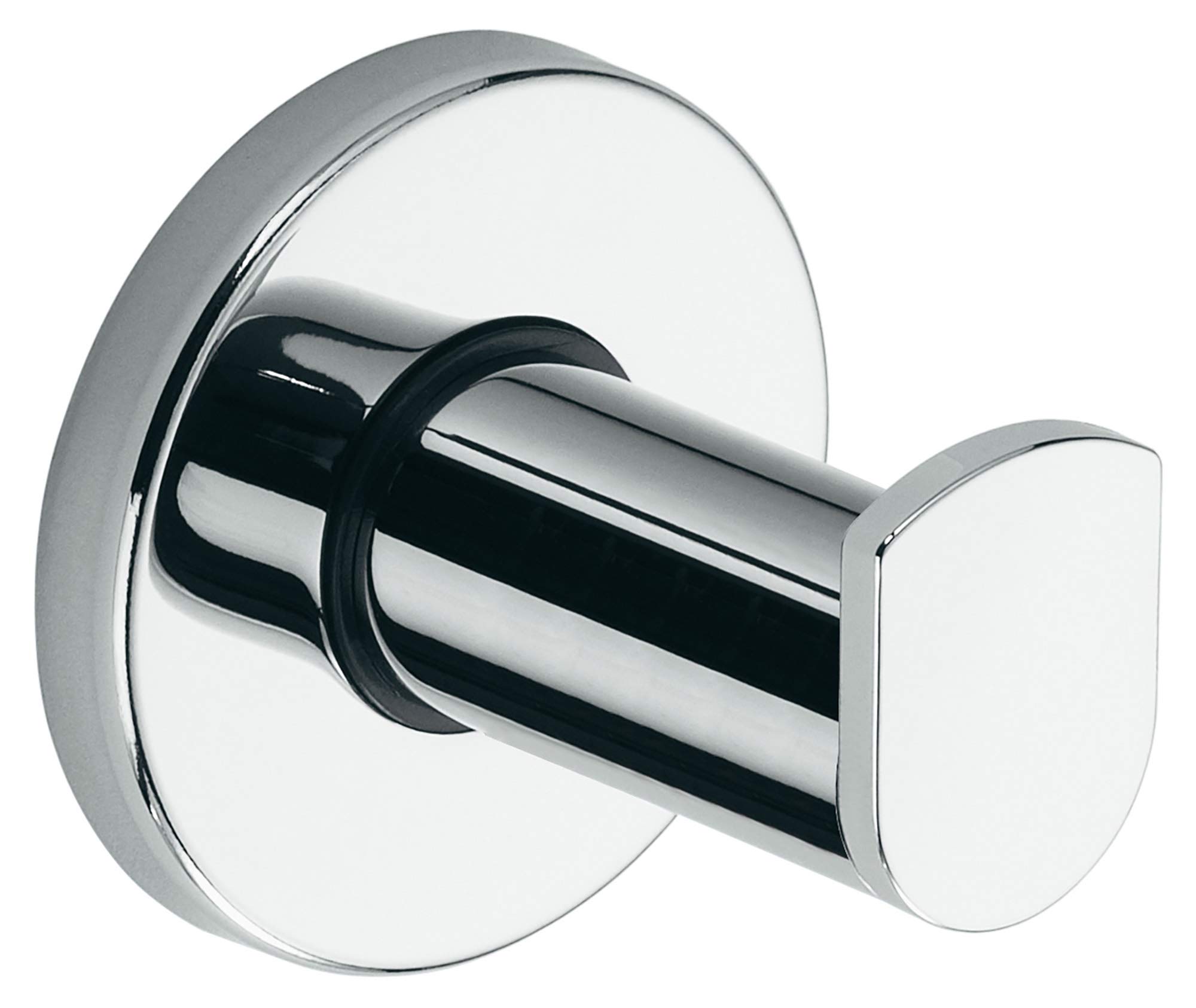 Keuco Plan Chrome Hand Towel Hook - Modern Bathroom & Kitchen Towel Holder for Home Decor