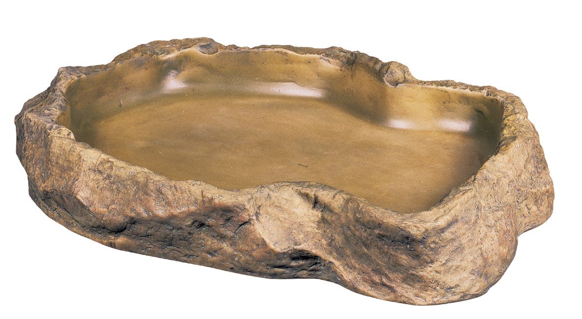 Exo Terra Large Reptile Feeding Dish for Lizards & Snakes