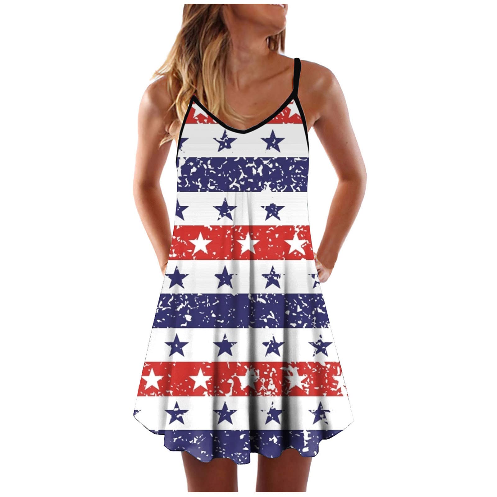 Hugeoxy Women's Summer Dresses - Loose Casual Sexy Midi & Maxi Dresses for Beach, Vacation, Party & Everyday Wear - Perfect Gift for Women