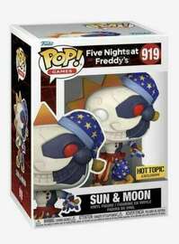 Funko Pop! Five Nights at Freddy's Sun & Moon Exclusive #919 - Collectible Vinyl Figure for FNAF Fans, Perfect for Display & Gifts