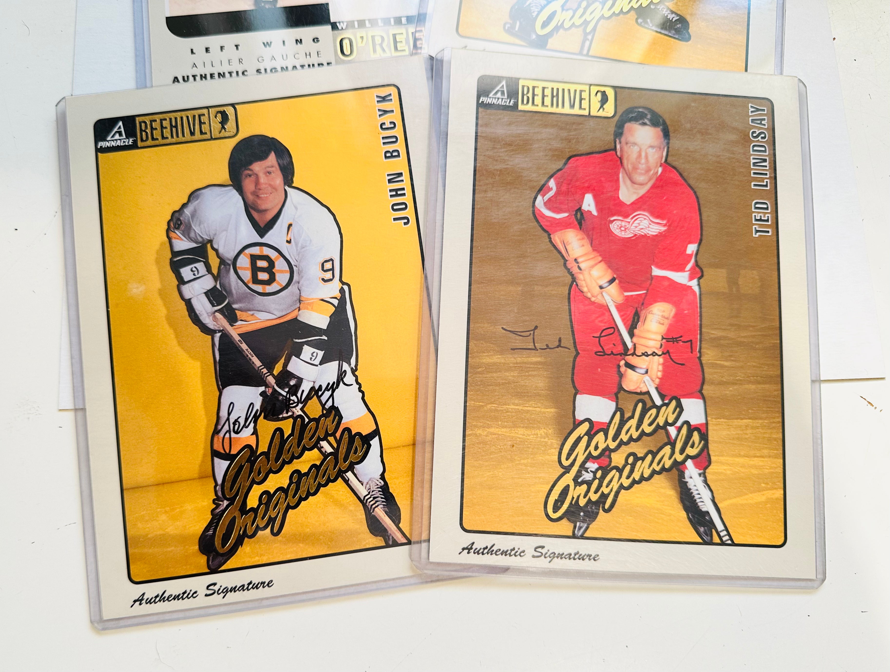NHL Legends Hockey Autograph Inserts - 4x6 Trading Cards Lot Deal | Perfect for Collectors, Fans & Memorabilia Enthusiasts