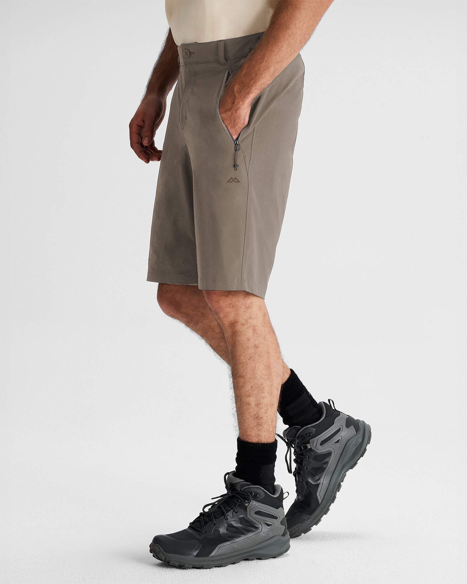 Men's Flinders 10 Inch Hiking Shorts - Quick-Dry, Lightweight & Comfortable for Outdoor Adventures, Camping and Summer Activities