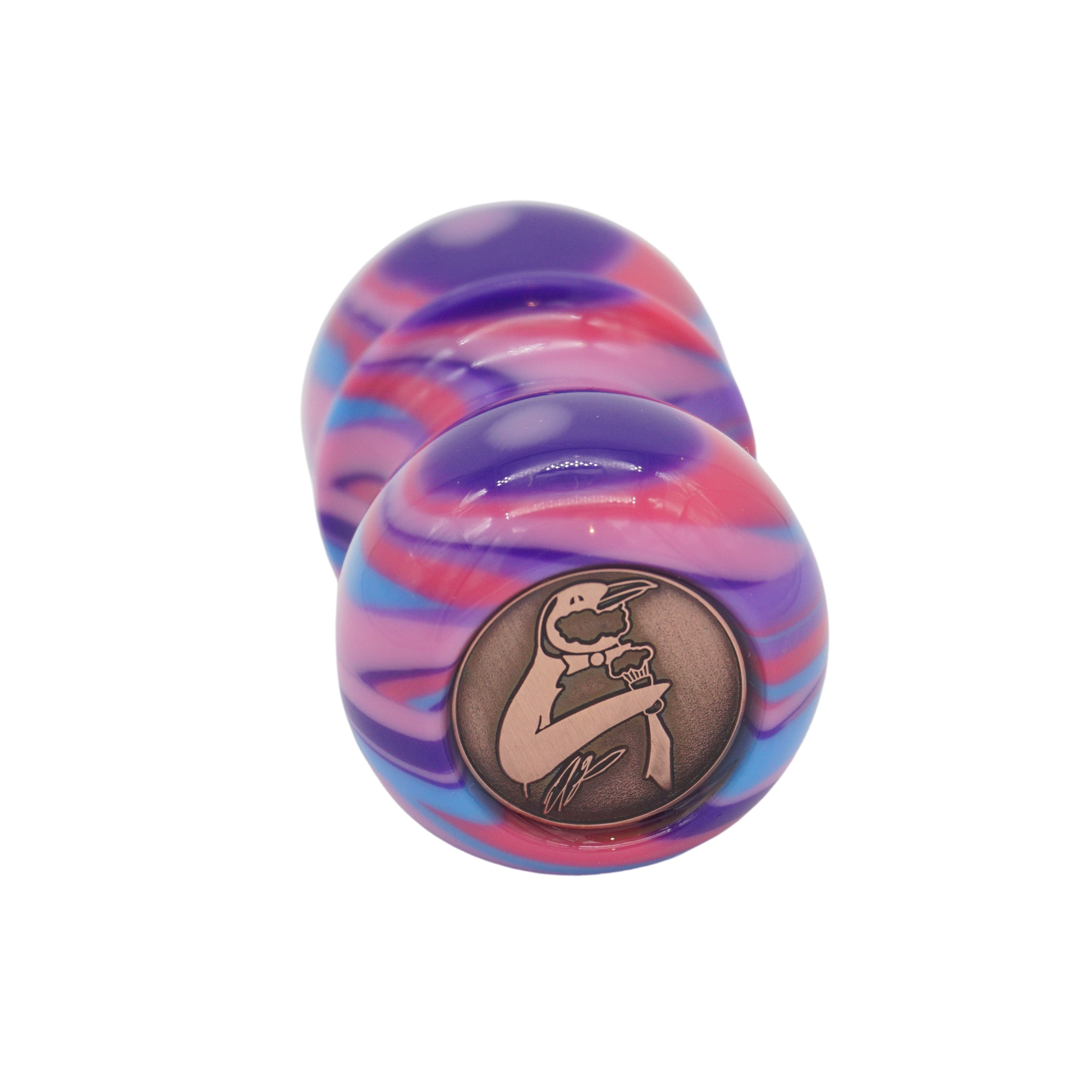 Premium Handcrafted Purple Haze Shaving Brush Handle - Fits 24mm & 26mm Knots - Perfect for Wet Shaving & Grooming Kits - Luxury Men's Shaving Accessories
