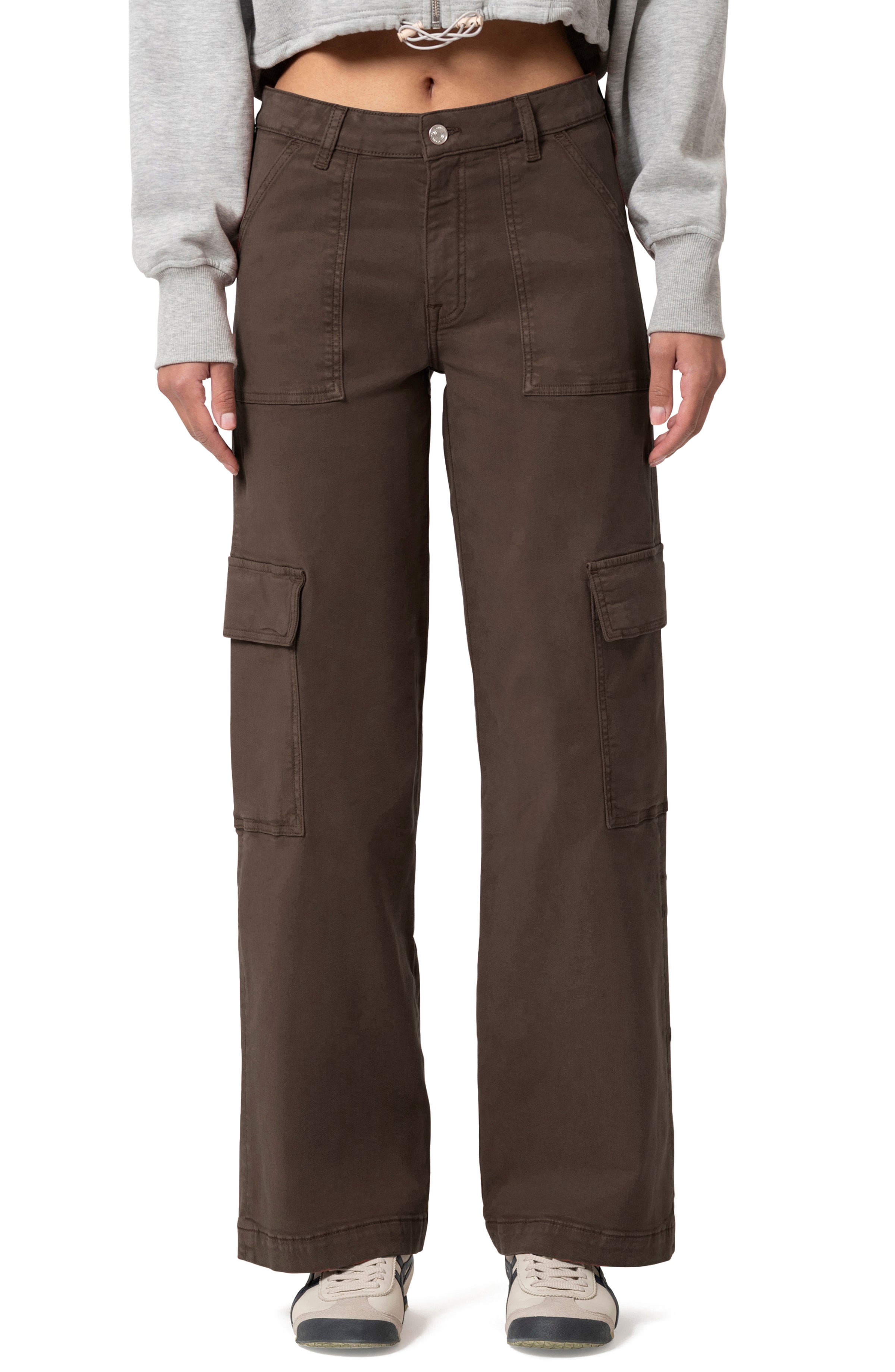 ALVA OAK LUXE TWILL PANT - Premium Women's High-Waisted Dress Pants for Office & Business Casual Wear