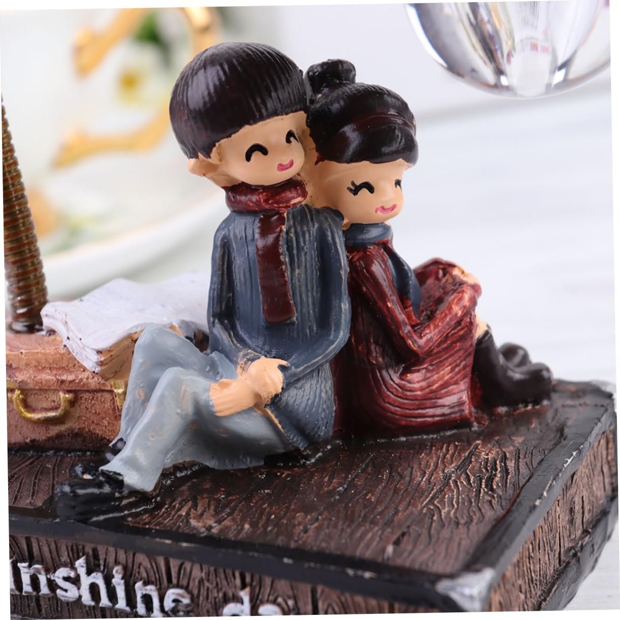 Romantic Couple Night Light - Homoyoyo LED Bedside Lamp for Couples, Gift for Anniversaries & Valentine's Day - Perfect for Bedroom Decor & Romantic Ambiance