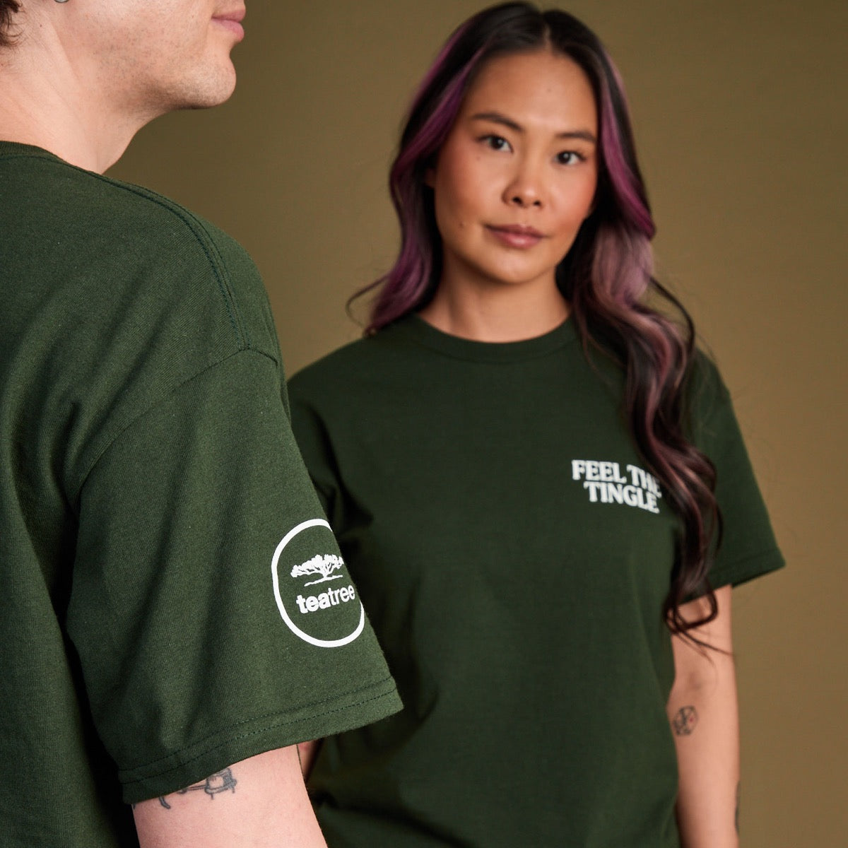 Feel the Tingle Graphic T-Shirt for Men & Women - Soft Cotton Funny Sarcastic Tee - Perfect for Casual Wear, Parties, and Gifts