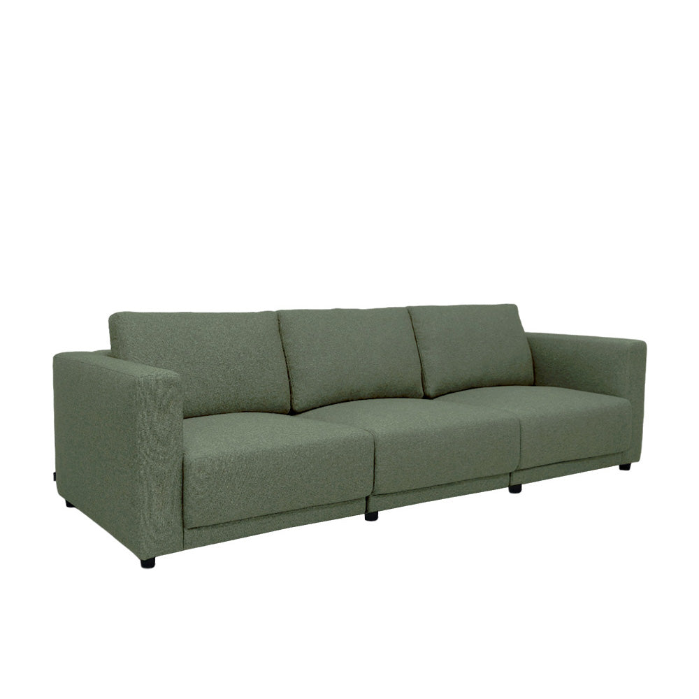 Modular 4-Seater Sofa with EcoClean Fabric - Comfortable & Durable Sectional Couch for Living Room, Lounge, and Family Room