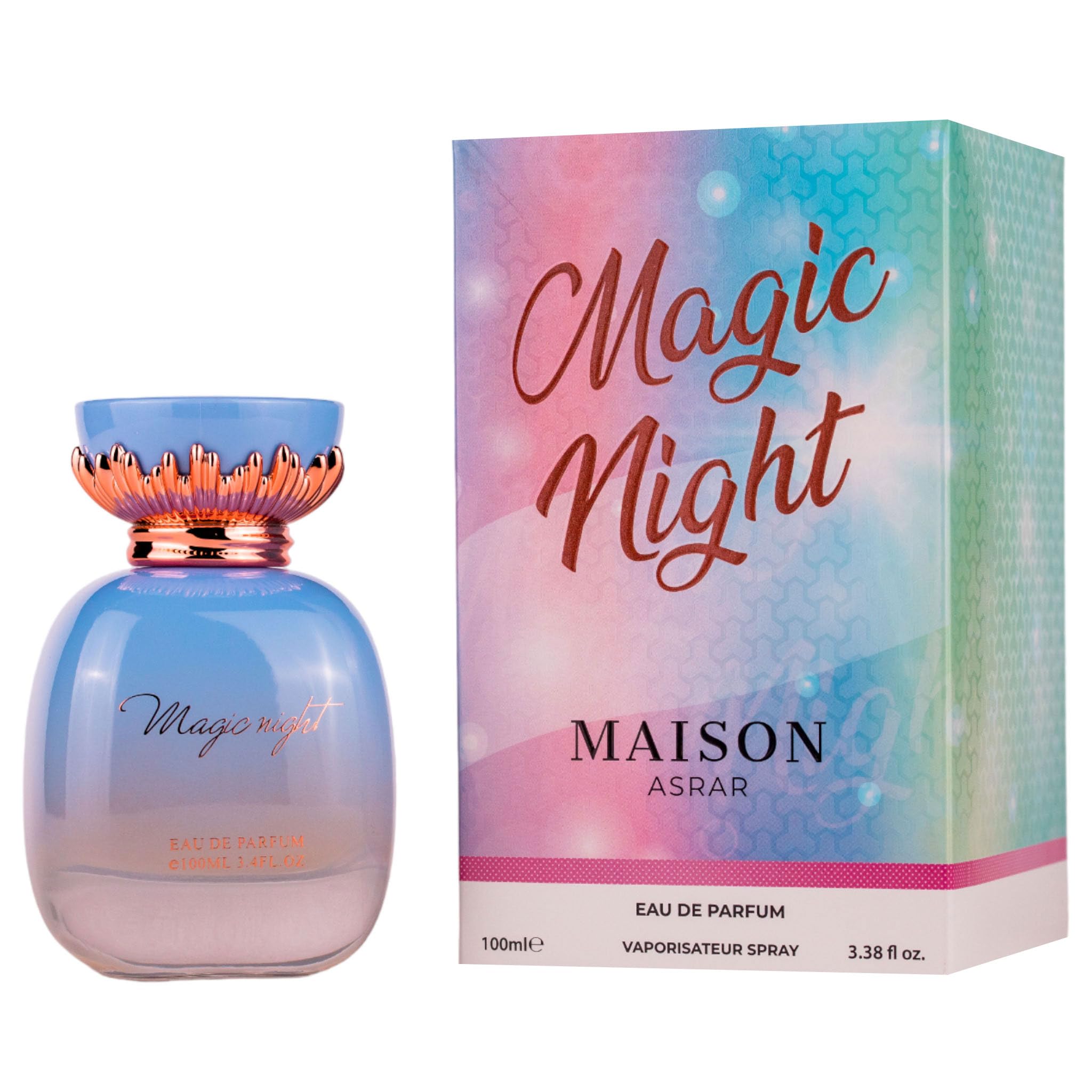 Magic Night Eau De Parfum EDP 100ml - Luxury Perfume for Women & Men | Long Lasting Fragrance for Date Night, Special Occasions & Daily Wear