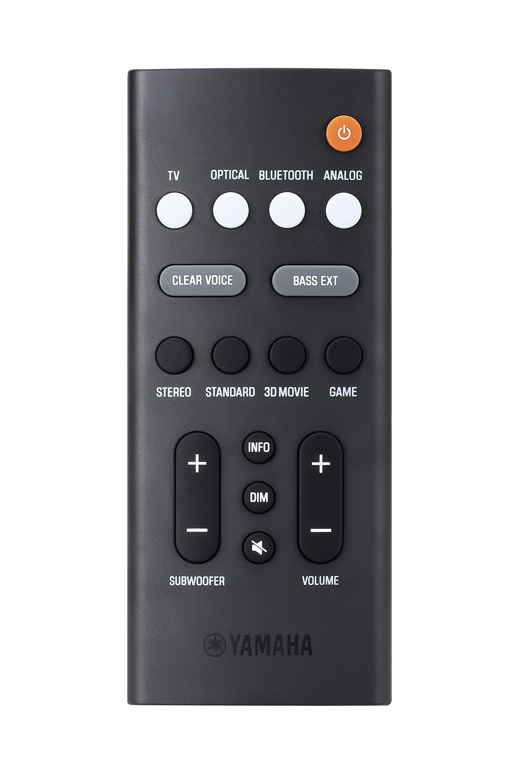 Yamaha SR-C30A Compact Sound Bar with Wireless Subwoofer, Bluetooth Connectivity - Home Theater, Gaming & Music Streaming - Black
