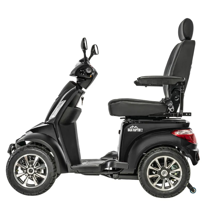 Pride Mobility BAJA Raptor 2 Heavy Duty 4-Wheel Mobility Scooter for Adults - Outdoor & Indoor Use, All-Terrain Electric Scooter for Shopping, Travel & Daily Commuting