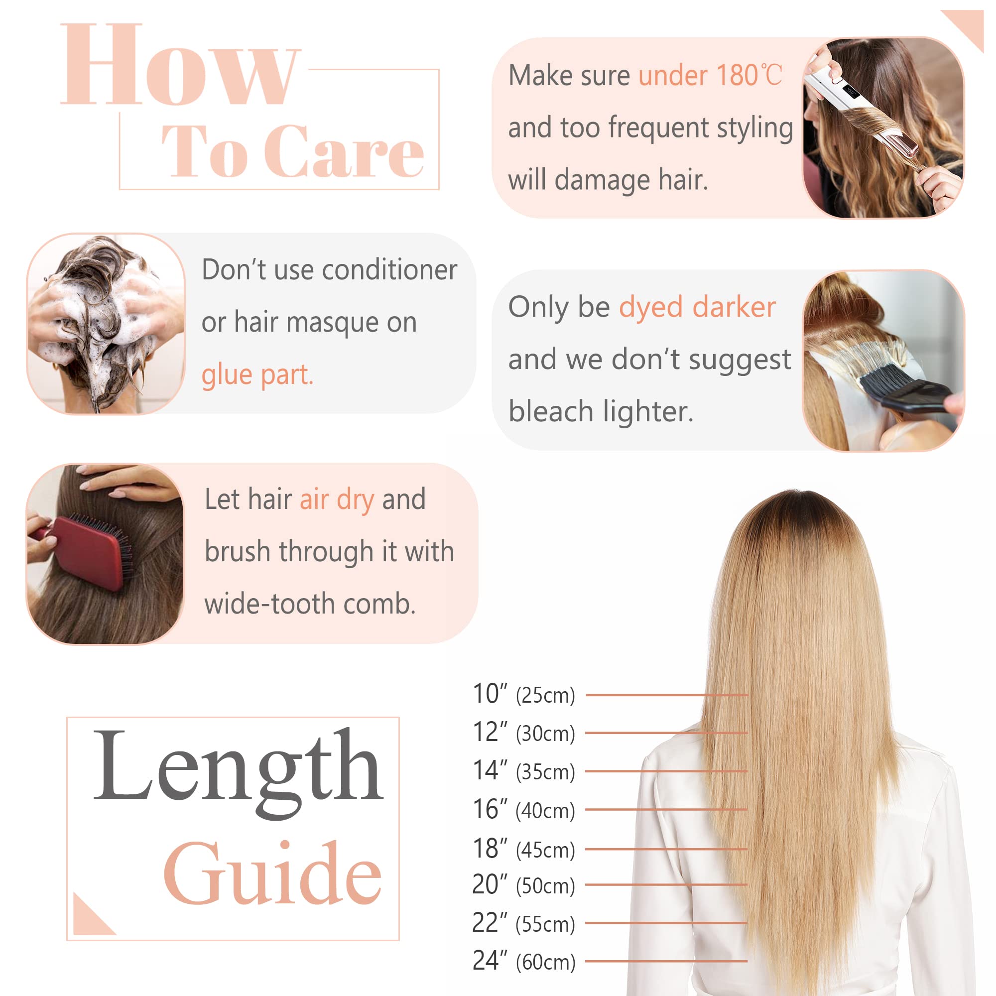 SEGO Tape In Human Hair Extensions 20pcs Jet Black 20