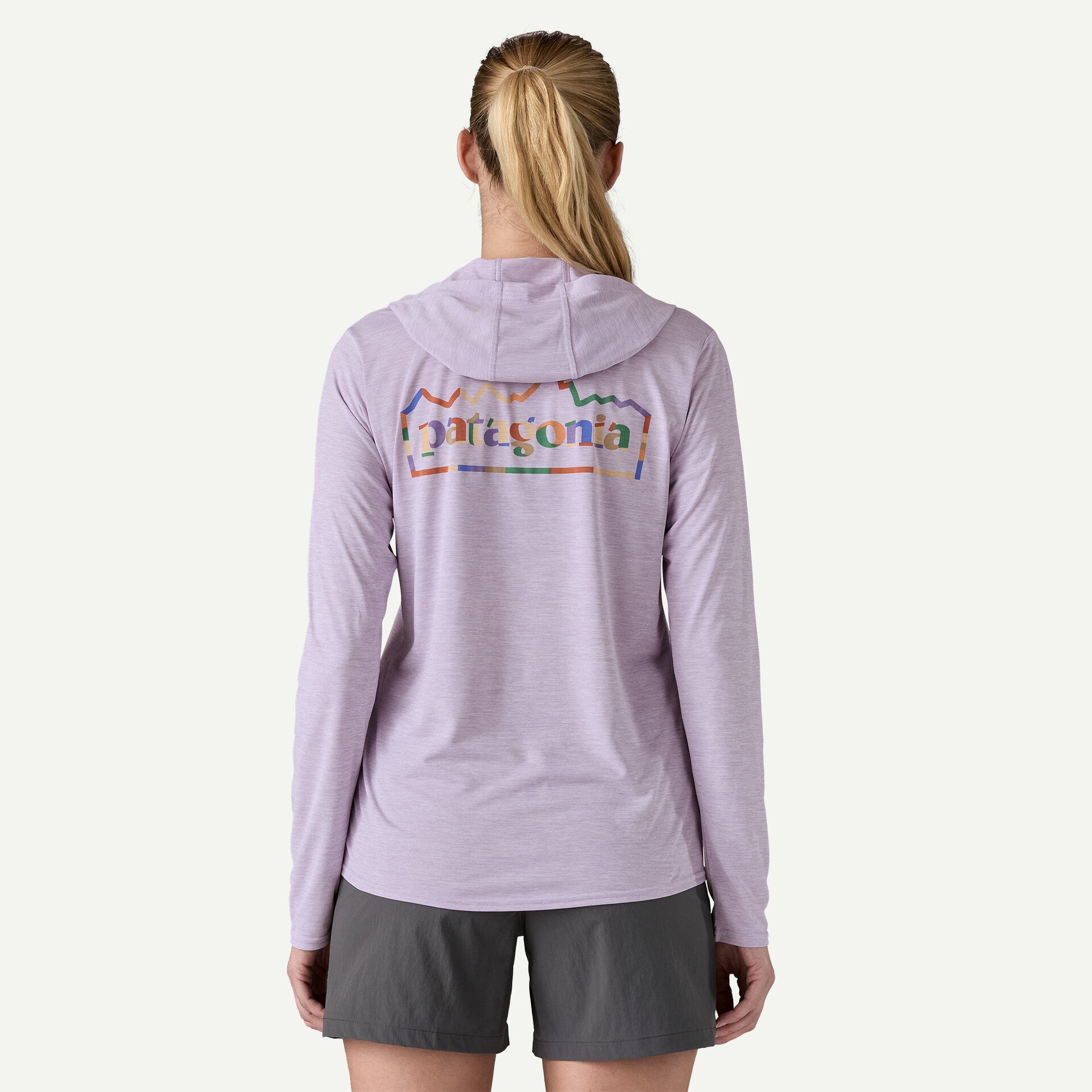 Capilene® Cool Daily Graphic Hoody for Women - Lightweight & Breathable Hooded Sweatshirt - Perfect for Hiking, Running & Outdoor Activities