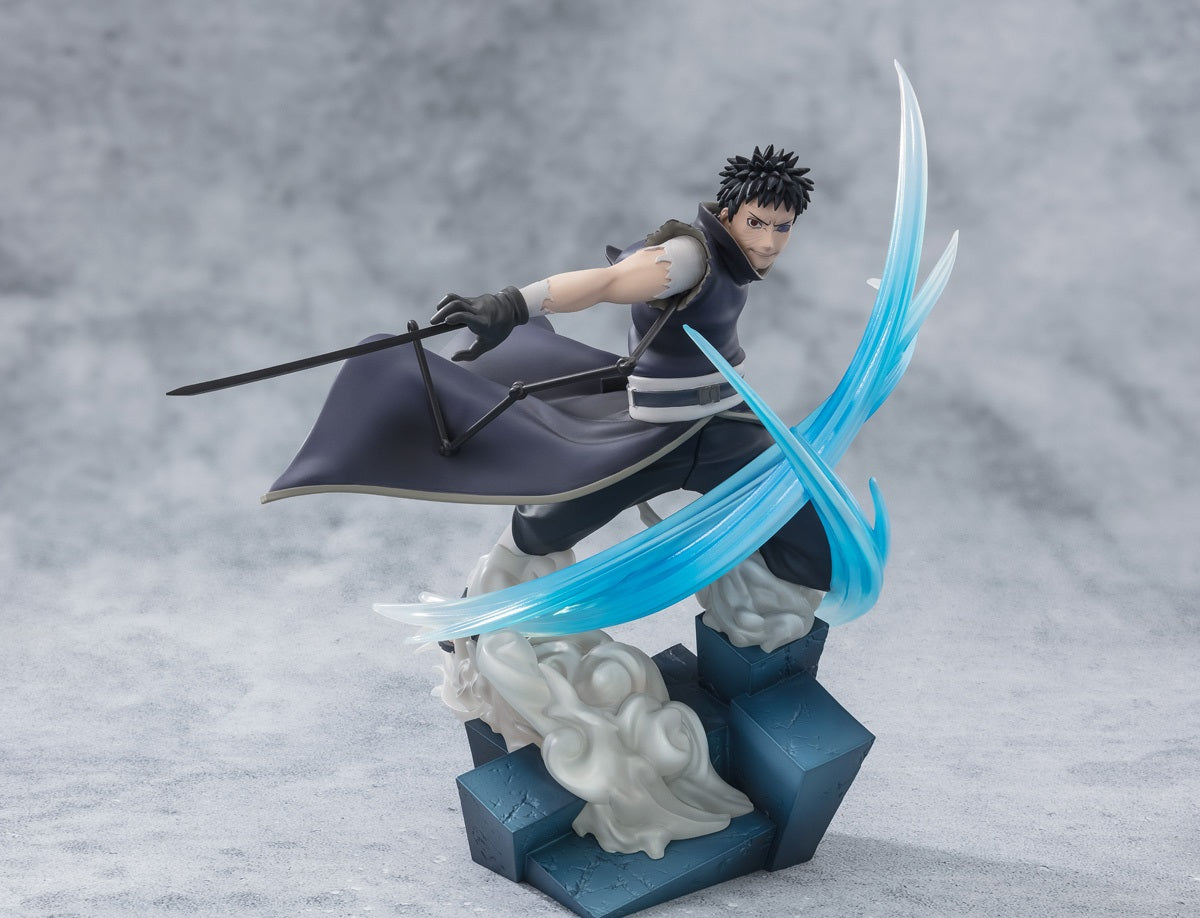 Figuarts Zero Extra Battle Naruto Shippuden Obito Uchiha Anime Statue - Limited Edition Collectible Figure for Anime Fans, Perfect for Display in Home, Office, or Gaming Room