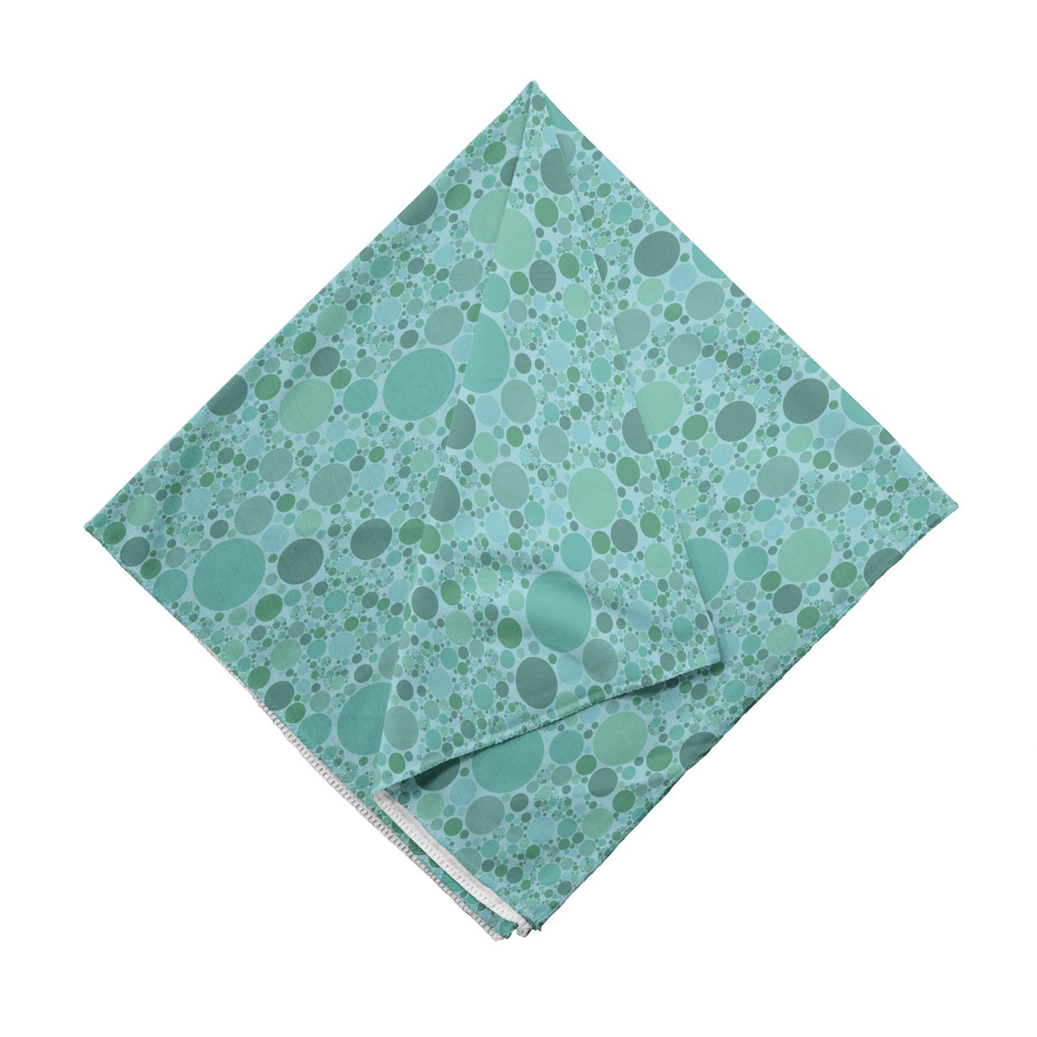 Ambesonne Abstract Bandana with Random Circular Bubbles - Unisex Head & Neck Scarf for Men & Women - Perfect for Outdoor Activities, Music Festivals, and Fashion Accessories