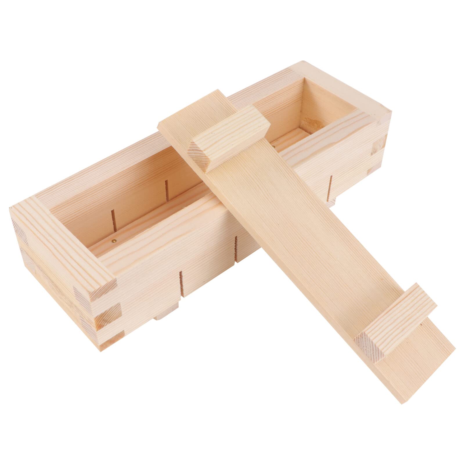 DOITOOL Sushi Making Kit - Premium Rectangular Wooden Sushi Press Mold & Musubi Maker for Homemade Sushi - Perfect for Home Kitchen, Party Platters & Japanese Cuisine Lovers