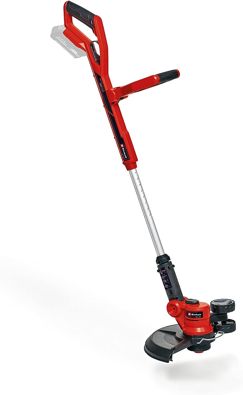 Einhell GE-CT 18/30 Li-Solo Power X-Change Cordless Grass Trimmer - 18V Lithium-Ion, 30cm Cutting Width, 90° Adjustable Head, Includes Spool (Battery & Charger Not Included) - Perfect for Lawn Edging, Yard Maintenance & Landscaping