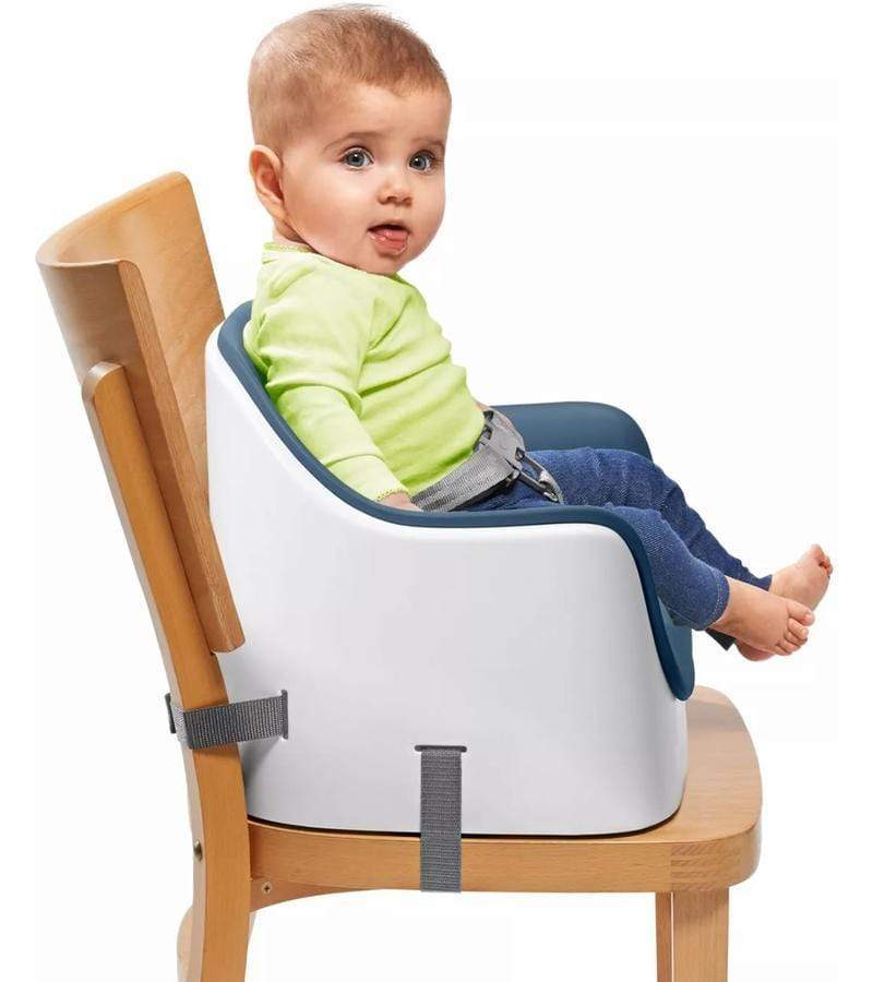 OXO Tot Nest Booster Seat with Adjustable Straps - Portable High Chair for Toddlers - Perfect for Dining, Travel & Outdoor Use