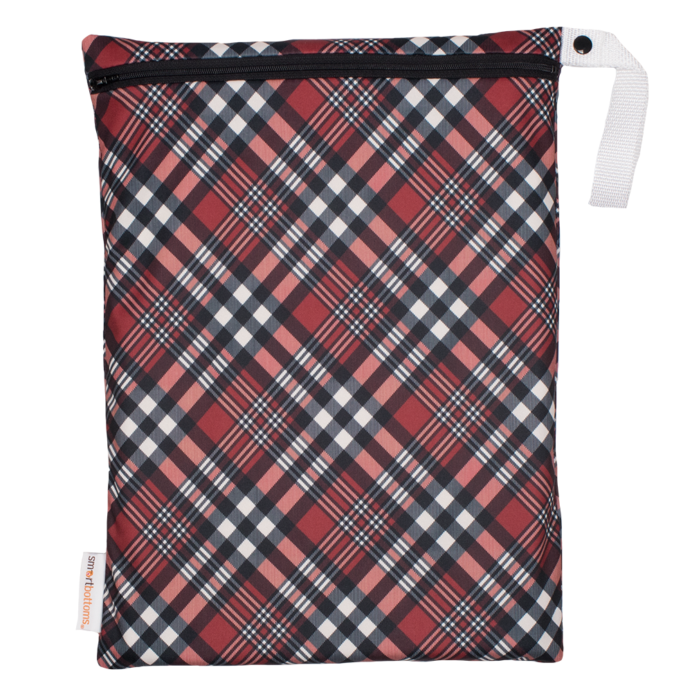 Smart Bottoms On the Go Wet Bag - Waterproof Reusable Diaper Wet Bag for Babies - Perfect for Travel, Daycare & Swimming