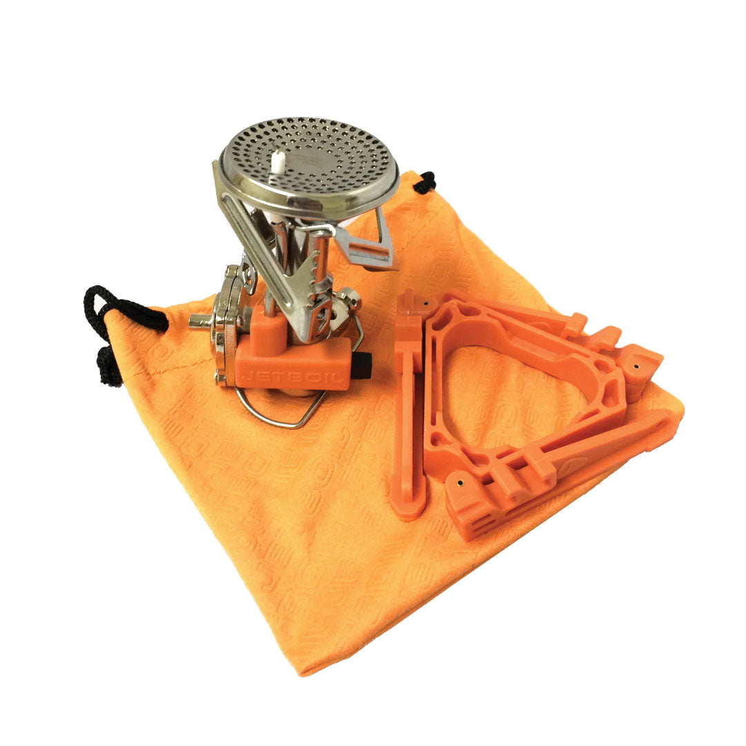 Jetboil MightyMo Portable Camping Stove - Compact Gas Burner for Backpacking, Hiking & Outdoor Cooking - Perfect for Camping Trips and Emergency Preparedness