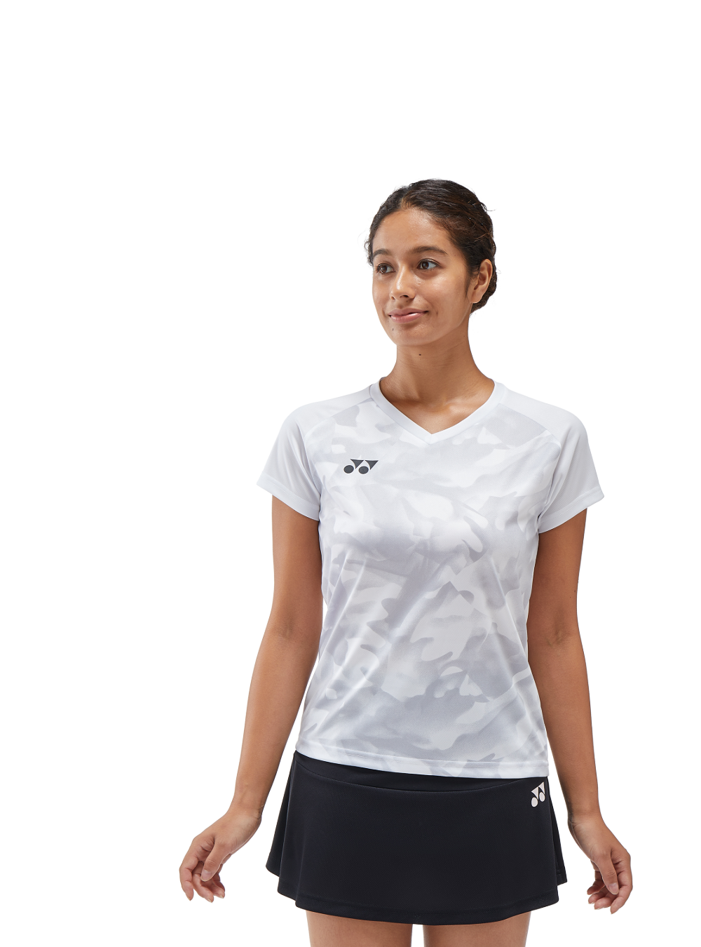 Yonex YW0033EX Women's Crew Neck Team Shirt - Breathable Tennis & Badminton Sports Jersey for Women - Perfect for Training, Matches & Team Events