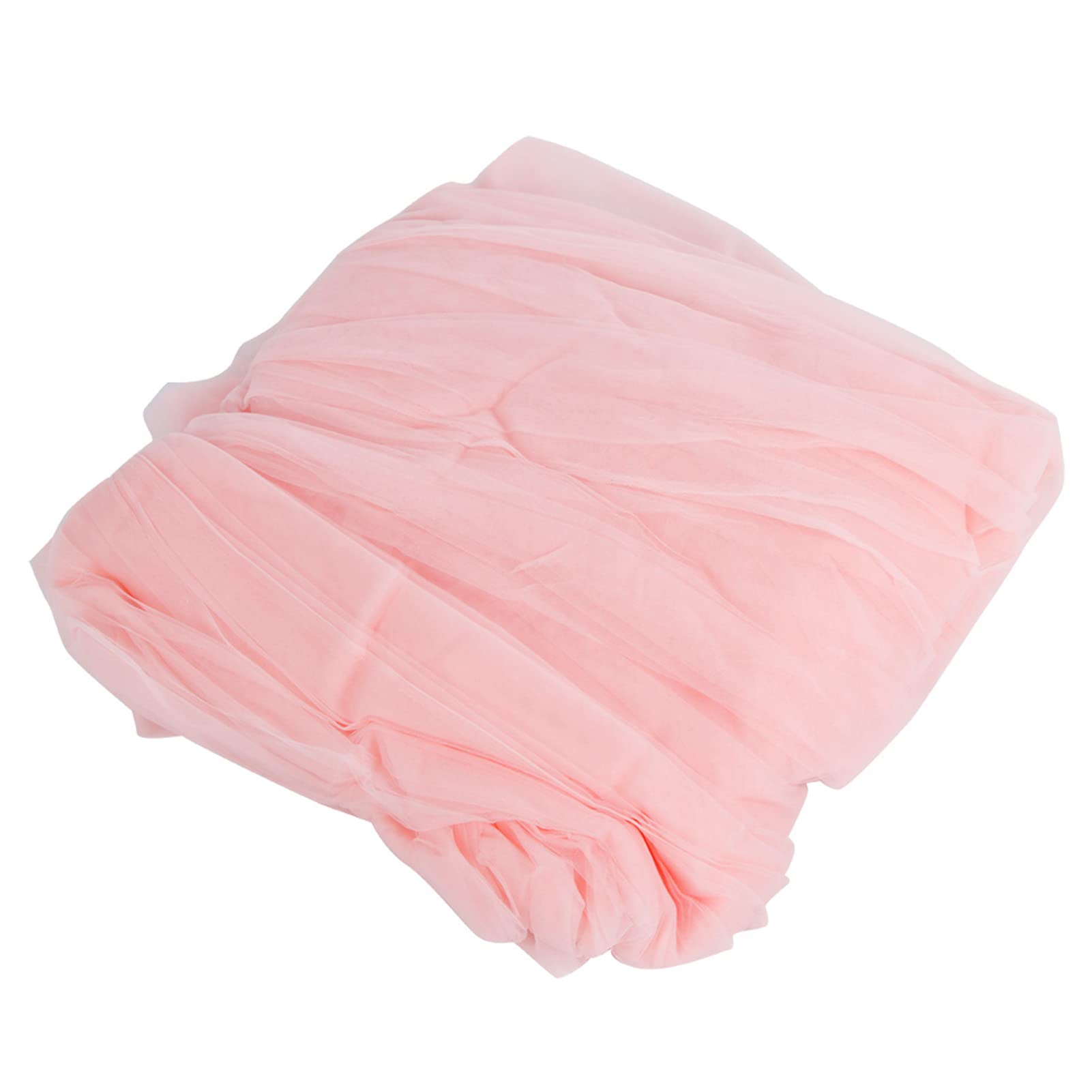 Walfront Pink Princess Crown Bed Canopy - Mosquito Net for Girls Room Decor, Romantic Summer Hanging Dome Canopy for Bed - Perfect for Kids' Bedrooms, Dorm Rooms & Nursery Decor (Pink)