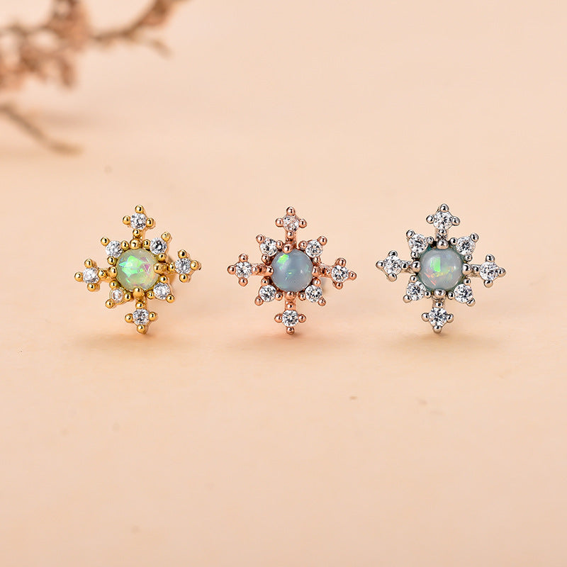 20G Moon Star Hypoallergenic Tragus Helix Studs - Surgical Steel Cartilage Earrings for Sensitive Ears | Perfect for Daily Wear, Piercing Jewelry Gift & Fashion Accessories