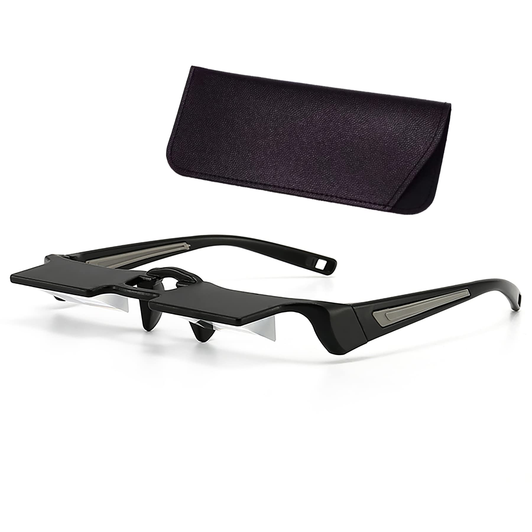 Lazy Glasses - 90° Prism Glasses for Lying Down Reading & Watching | Hands-Free Neck Relaxer | Perfect for Bed, Sofa & Beach Relaxation