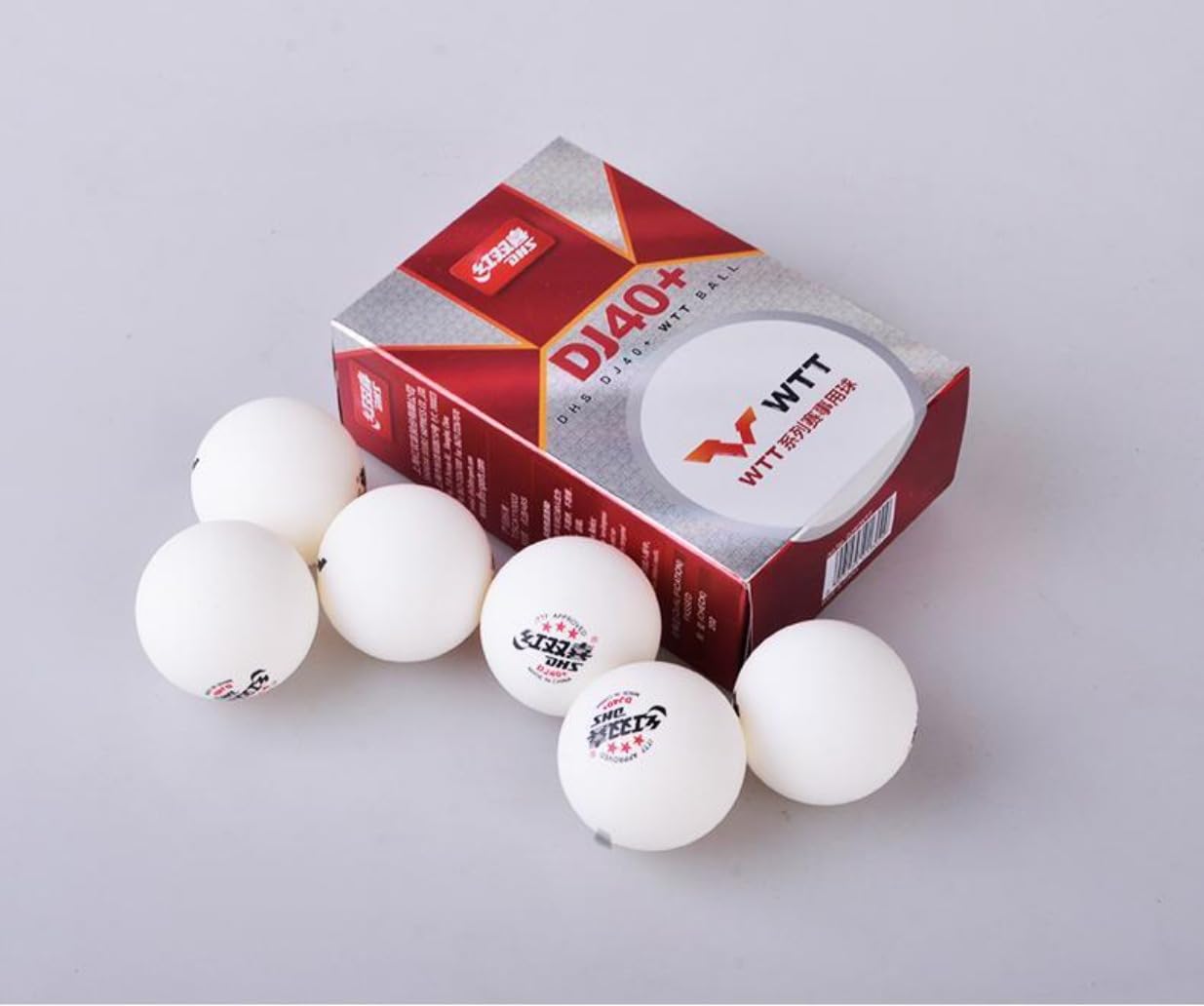 Premium 6-Pack ABS ITTF Approved 40+ Ping Pong Balls - Professional 3-Star Table Tennis Balls for WTT Competition & Training | Durable New Material for Indoor/Outdoor Play, Clubs & Home Practice