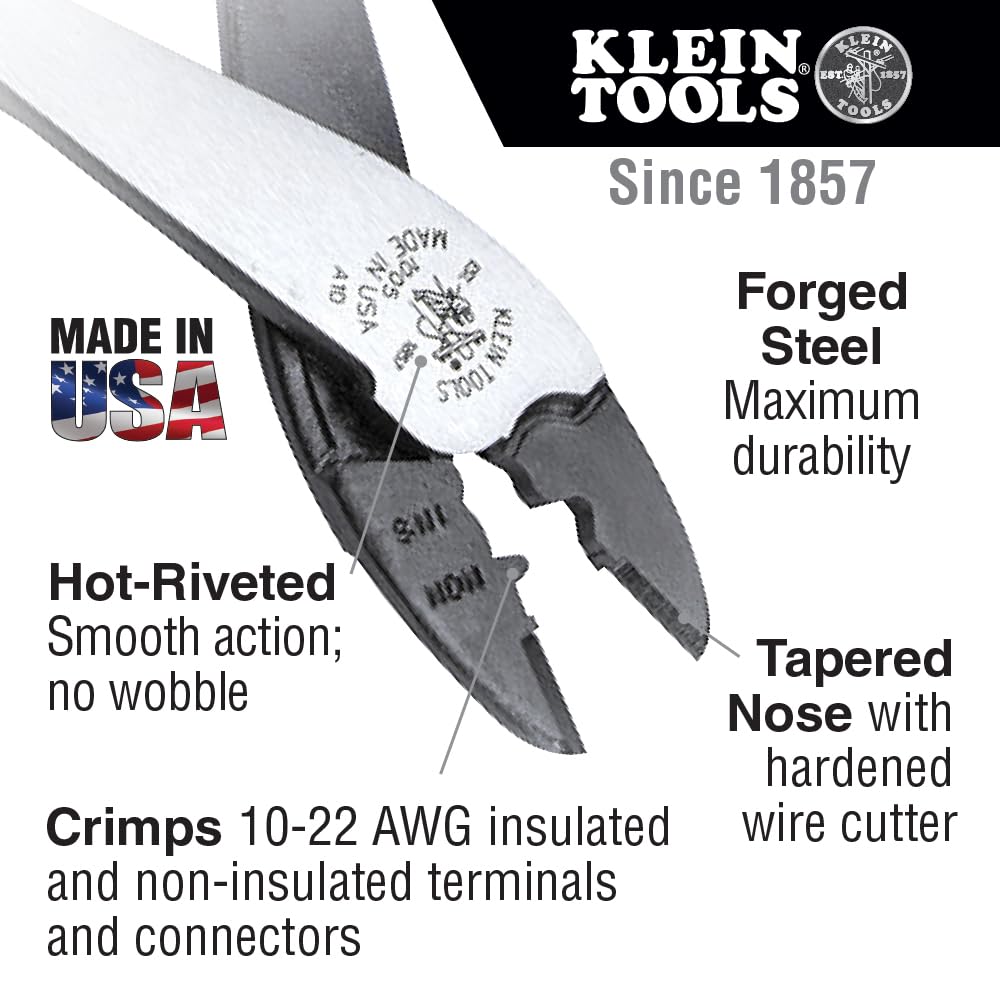 Klein Tools 28-Piece Hand Tools Kit with Pliers & Screwdrivers for Jobsite Repairs
