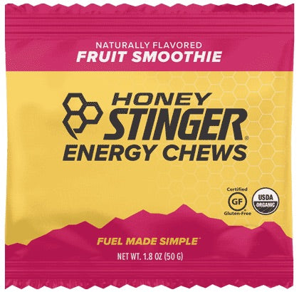 Delicious Fruit Smoothie Chews - Healthy Vegan Gummy Snacks for Kids & Adults - Perfect for On-the-Go Energy, Lunchboxes & Post-Workout Recovery