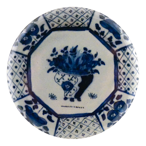 Delft Blue Ceramic Vase - Handcrafted Dutch Pottery for Home Decor, Gift & Wedding Centerpiece