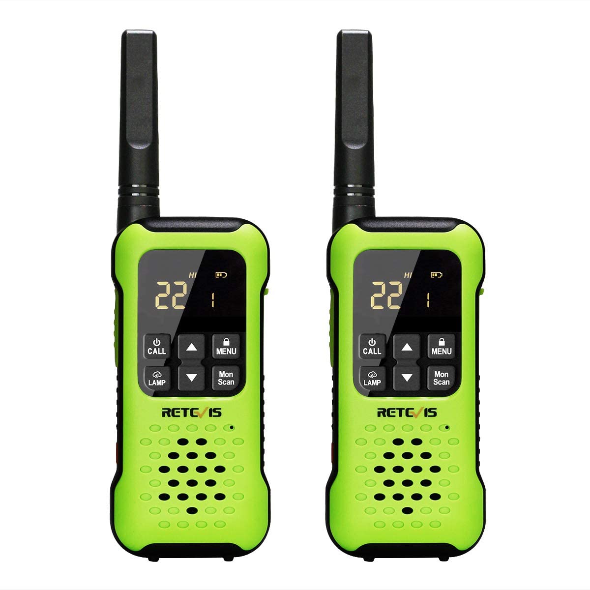 Retevis RT49P Long Range Waterproof Two Way Radios - IP67 Floatable Walkie Talkies with NOAA, Flashlight & SOS Emergency Alert - 1200mAh Rechargeable for Kayaking, Skiing, Hiking & Outdoor Adventures (2 Pack)
