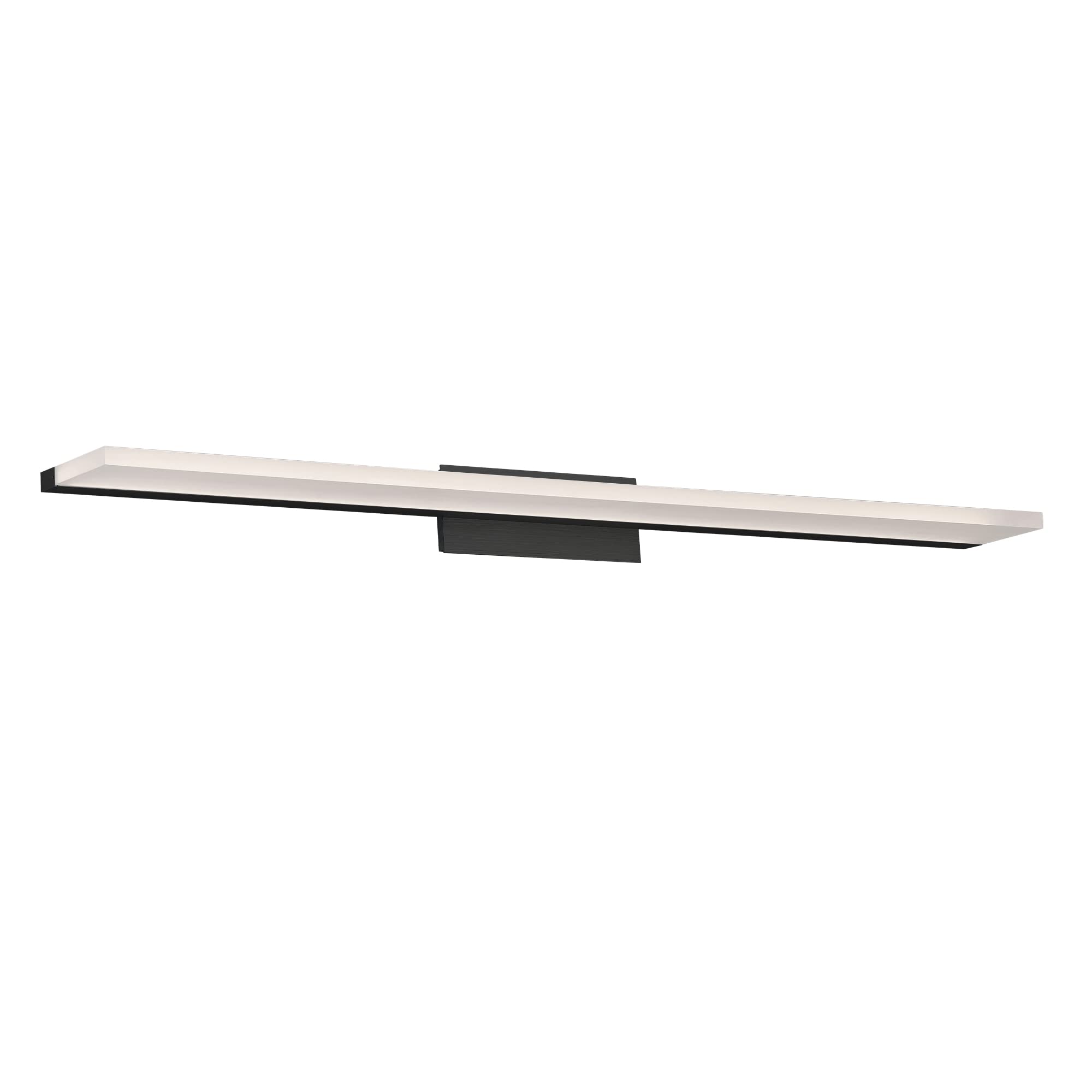 WAC Lighting DweLED 36-Inch LED Bathroom Vanity Light - 3500K Warm White, Black Finish - Perfect for Modern Bathrooms & Bedroom Vanity Areas