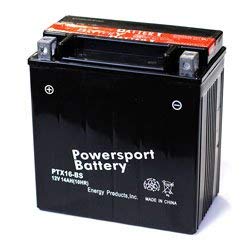 High-Performance YTX16-BS Replacement Battery for Motorcycles & ATVs - Durable Power Solution for Outdoor Adventures & Off-Road Vehicles