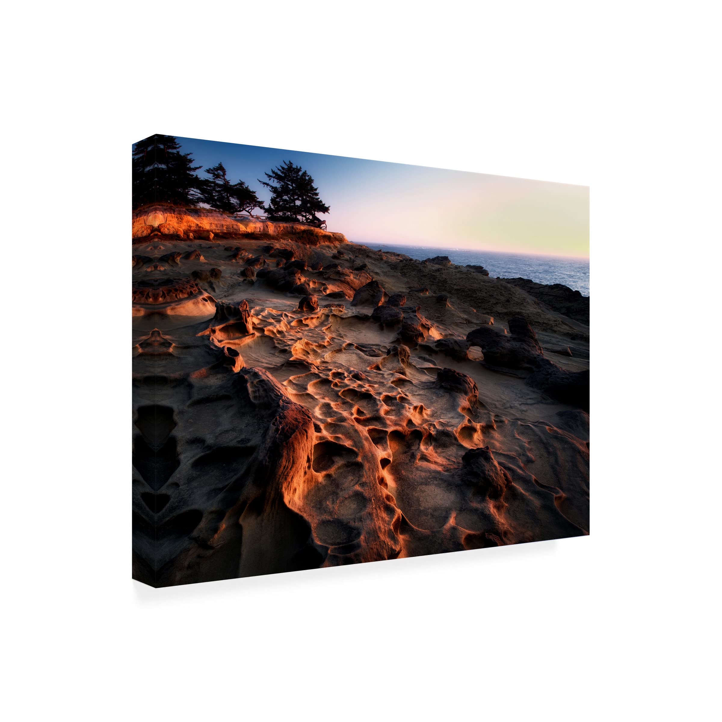 Dennis Frates 'Sandstone' Canvas Art Print - Handmade Wall Decor for Living Room, Bedroom & Office - Premium Trademark Fine Art Collection
