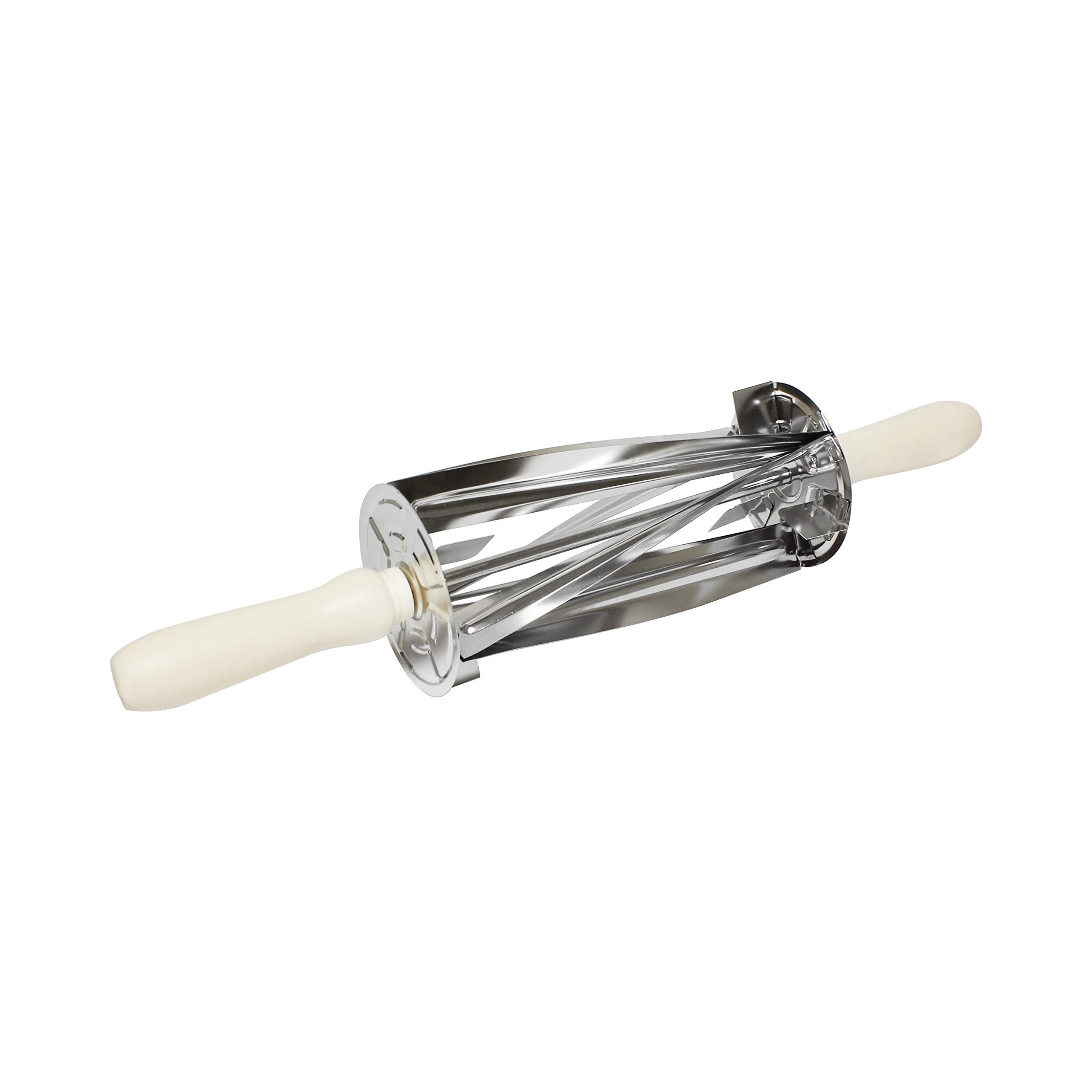 Premium Stainless Steel Croissant Dough Cutter - Professional Pastry Tool for Perfect Crescent Shapes | Ideal for Bakeries, Home Baking & French Pastry Making