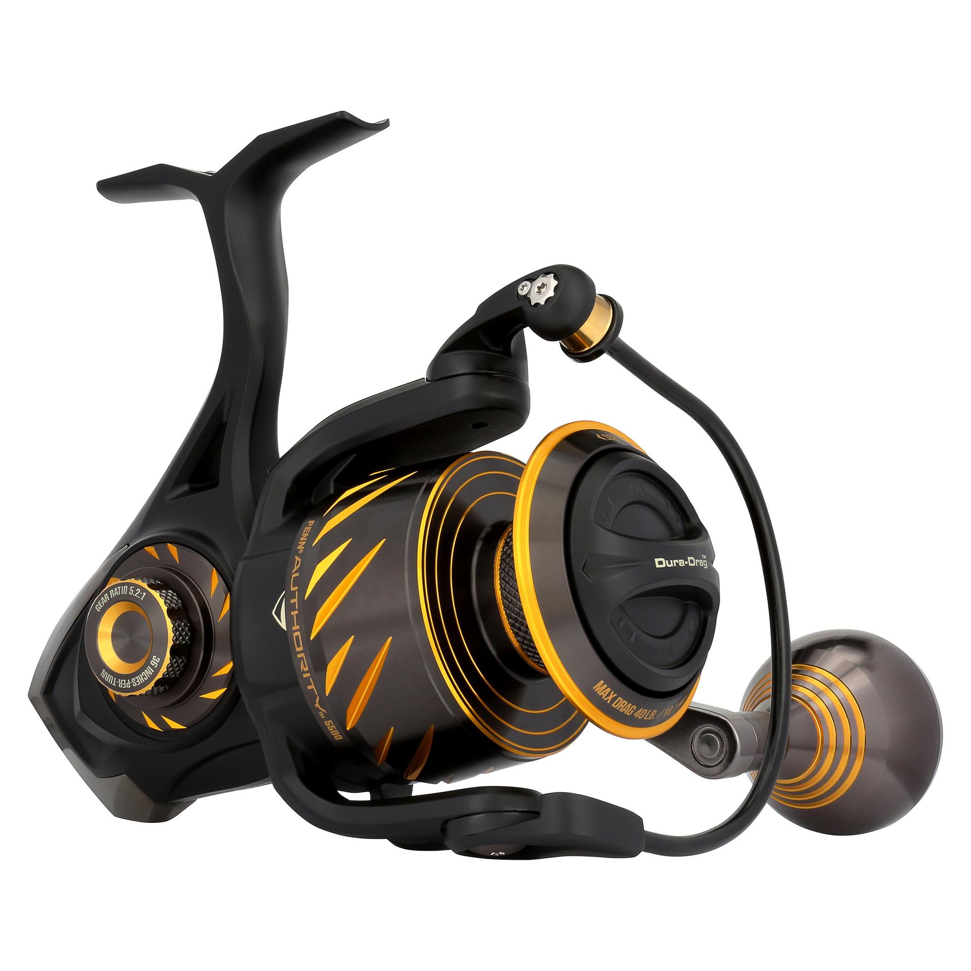 Authority® Spinning Reel - High Performance Fishing Reel for Saltwater & Freshwater | Smooth Drag System, Lightweight Design | Perfect for Bass, Trout & Surf Fishing