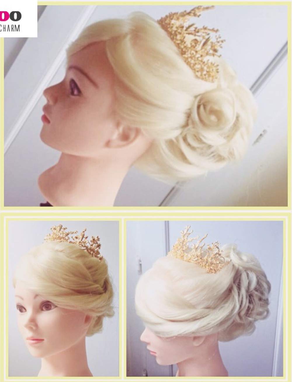 24 Inch Mannequin Head for Hair Styling Training - Creamy White Long Hair Cosmetology Doll Head with Clamp Stand & Accessories | Perfect for Straightening, Curling, Perming Practice | Salon & Beauty School Training Tool