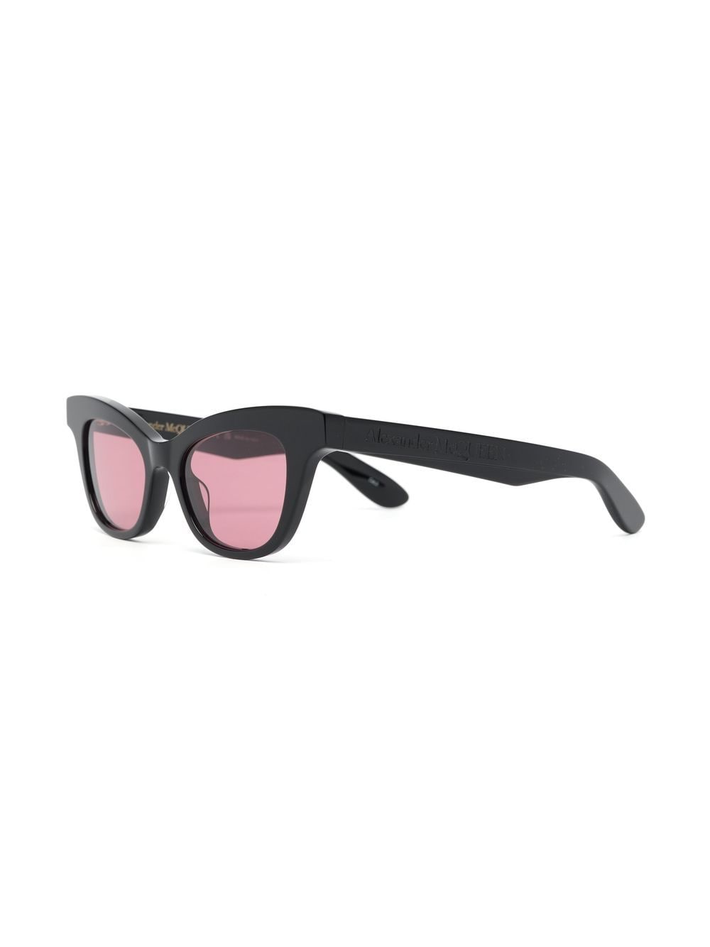 Alexander McQueen Black Sunglasses for Women & Men - Luxury Designer Shades for Fashion, Travel & Outdoor Activities