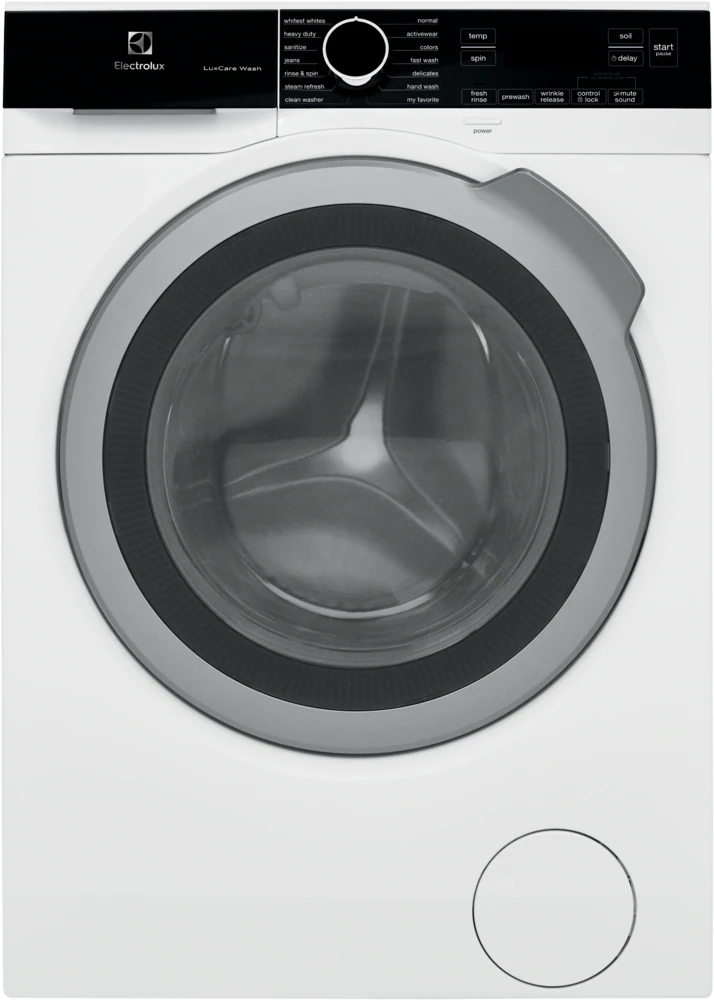 Electrolux ELFW4222AW 24 Inch Compact Front Load Washing Machine in White - Perfect for Small Spaces, Apartments & Laundry Rooms