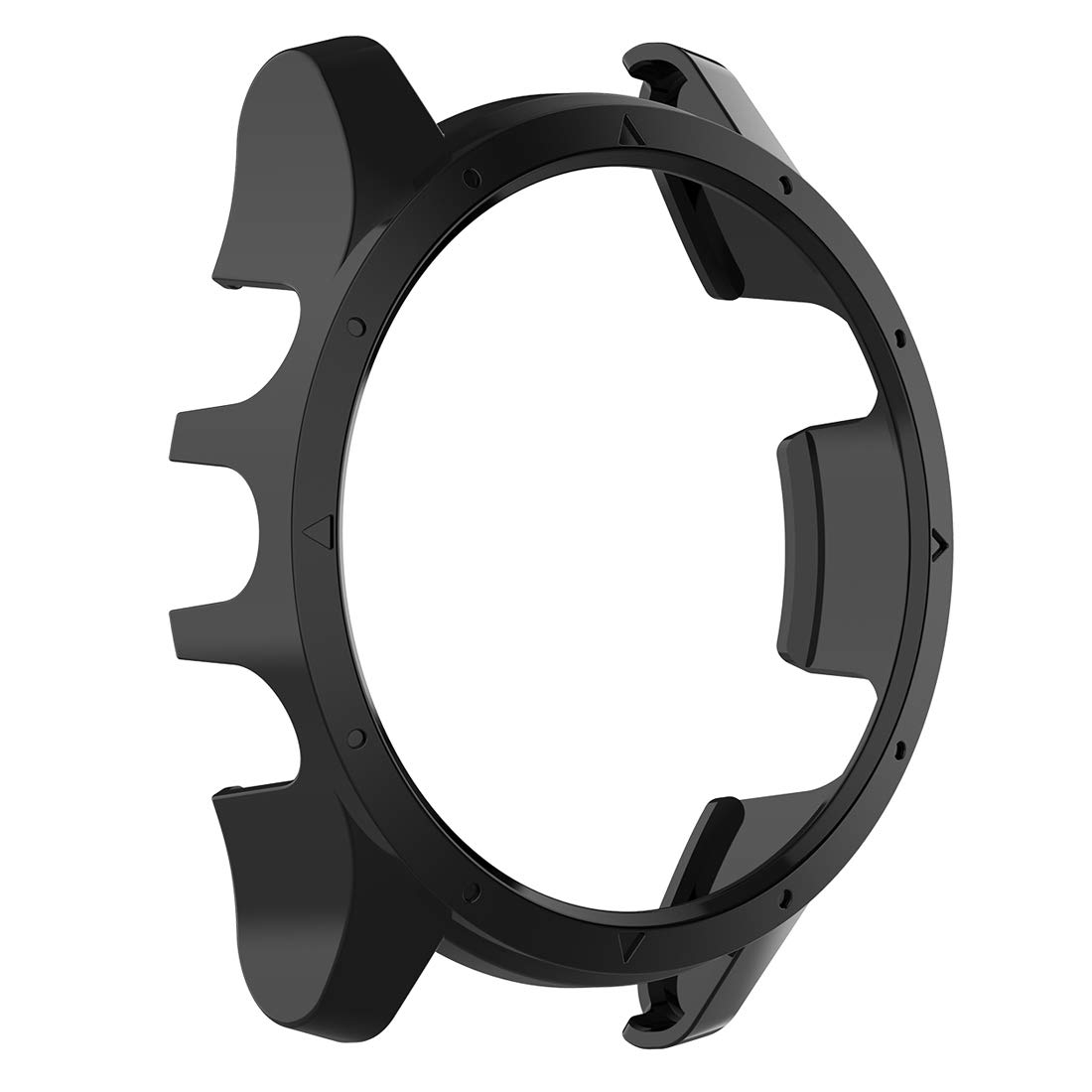 Premium PC Protective Case for Garmin Forerunner 945/935 - Shockproof Anti-Scratch Cover Skin (Black) - Perfect for Running, Cycling & Outdoor Sports