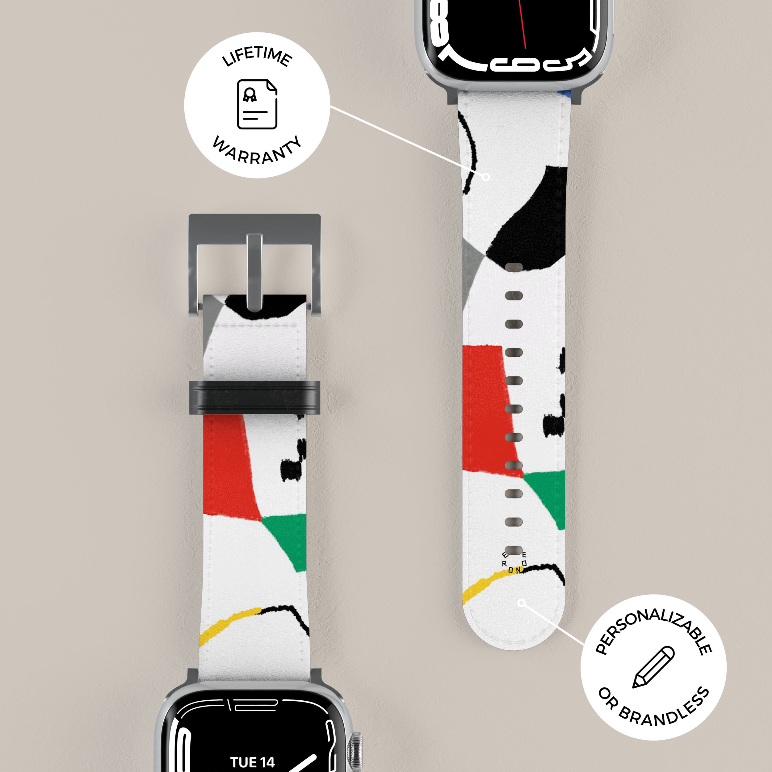 Premium Canvas Apple Watch Band - Durable, Comfortable & Stylish Strap for Apple Watch Series 9/8/7/SE/6/5/4/3 - Perfect for Workouts, Outdoor Activities & Everyday Wear